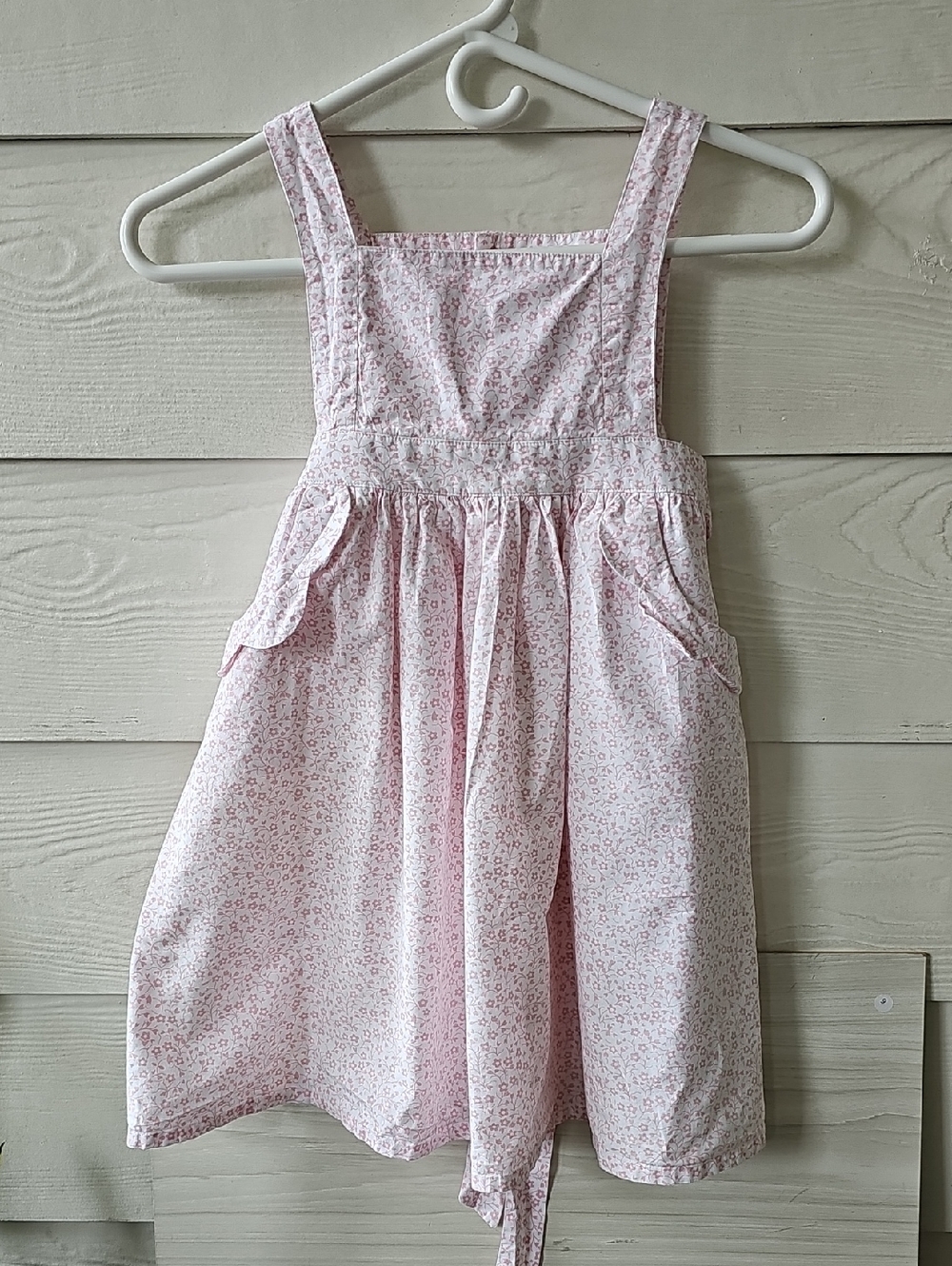 Edgehill Collection Pink Floral Pinafore